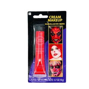 Red Cream Halloween Makeup Costume Accessory 1 Piece .7oz